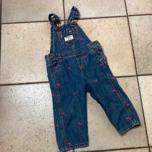 Oshkosh overalls, size 12 months